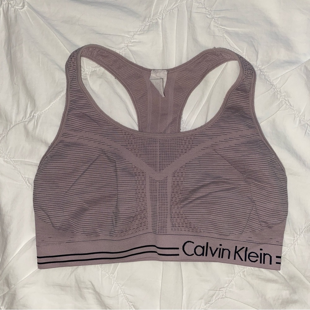 DONATED Light Purple Calvin Klein Sport bra size L